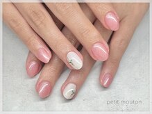 プチムトン 鶯谷店(petit mouton)/【大人上品ネイル】