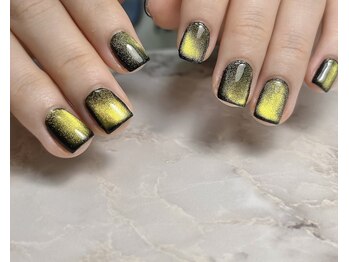 アオネイル(青桜 ao_nail_)/《人気No.1》マグネットネイル