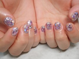 ラメワンカラー