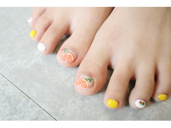 ディーエムジーネイル(DMG nail)/オレンジネイル