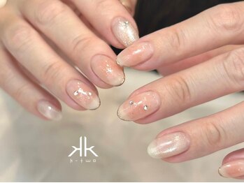 ケーツーネイル(k-two nail)/秋冬チークネイル(みな)