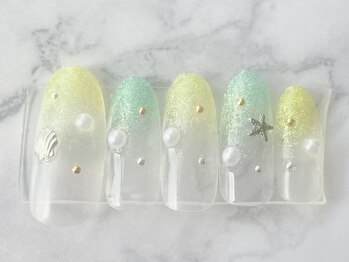 周年記念ラメグラデーション