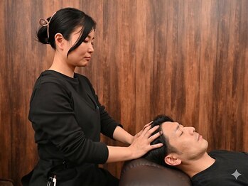 仙豆のちから 福島店/ドライヘッドスパでコリを改善★