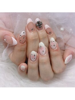 バベル 新町店(Babel)/アシメネイル　¥8000～