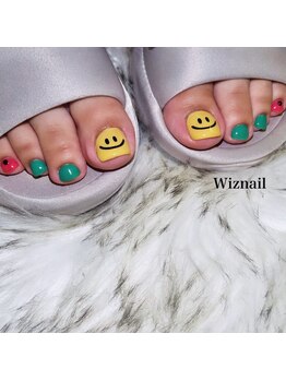 ウィズネイル(Wiznail)/フットサンプルネイル