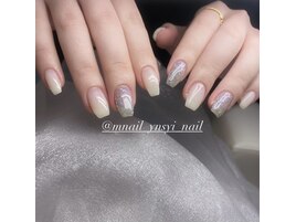 色変えOK！フラッシュネイル