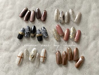 エマネイル バイ チュラ(emma nail_by chula)/お洒落ネイル/マグネットネイル