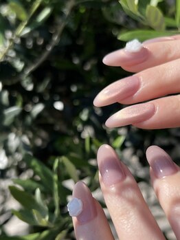 ココロネイル 半田山店(Cocolo nail)の写真/【ハンドデザイン/デザインによってお値段が追加¥6,600～】マグネットネイルやワンカラーなどご用意★