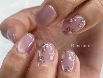 ランコントル(Rencontre)/*シンプル定額ネイル*