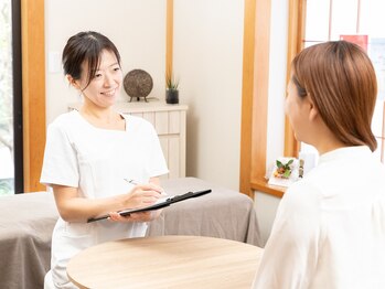 白の雫/カウンセリング風景