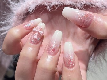 プリュネル 原宿店(prunelle)の写真/【マグネットネイル ¥6,800】ネイルサロン初めての方にも◎半個室だから叶う、あなただけのネイル時間♪