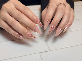 さくらんぼネイル
