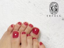 エアフォルク 銀座(ERFOLG)/ワンカラーフットネイル☆