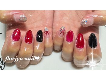 フロージュ ネイル(florjyu nail)/大人x'mas nail