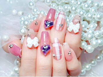 ナオミ 新宿店(Naomi)の写真/《リピーター様フィルイン無料》シンプルから長さ出しまで★深爪矯正にも対応♪やり放題のクーポン多数◎