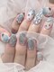 ビーエヌネイル(BN NAIL)の写真/韓国から新色やパーツを毎月入荷！本場の韓国デザインができます♪自分だけの特別な指先に☆