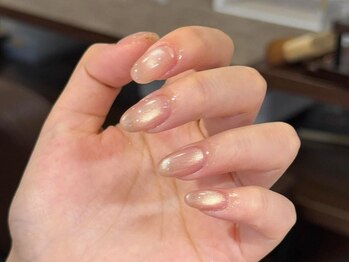 センスネイル 北千住店(Sense Nail)/バイカラー 水光マグネット