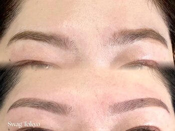 スワッグ トウキョウ(Swag Tokyo)/眉毛ワックス (間引き/眉メイク)