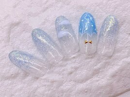 梅雨ネイル☆傘