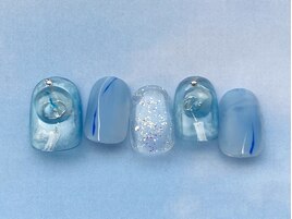 キャンペーンデザイン夏ネイル