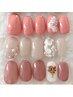つけて外せる繰り返し使える手のネイルチップ☆10日前後でお渡し¥8800~
