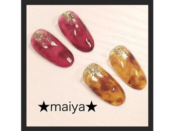 マイヤ 門前仲町本店(maiya)/べっ甲ネイル