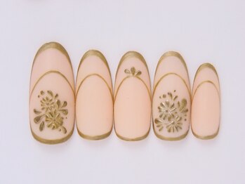 ネイリックス アヴェニール(NAILX avenir)/メタリックパーツ風アート