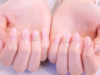 ラルネイル 大宮(Lull. nail)/*ビジュー*グラデ*