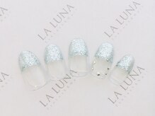 ラルナ ネイルアンドアイラッシュサロン(LA LUNA nail & eyelash salon)/～ラメフレンチ～
