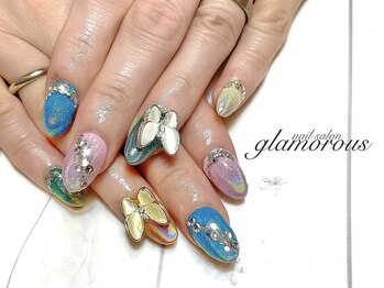 ネイルグラマラス 西新井店/《パラジェル》大人ユニコーン