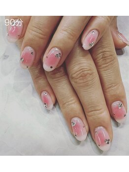 スウィートハート(Sweet Heart)/90分持込み画像ネイル