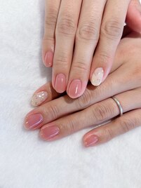 ワンカラー　ハートミラー