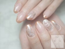 オトナネイル(otona nail)/ミラーフレンチマグネットネイル