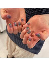 水彩ニュアンスネイル