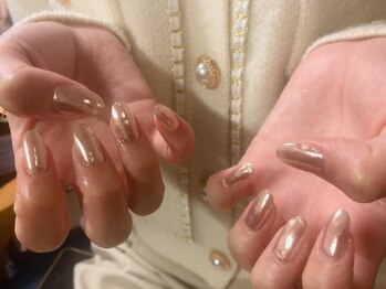 キキネイル たまプラーザ店(kikinail)/大人女子ミラーネイル
