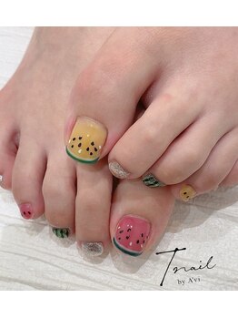 ティーネイル/夏ネイル 那田指名デザイン