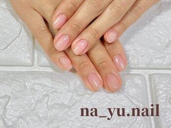 ナユネイル(na_yu.nail)/自爪風クリアネイル 183