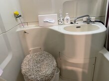 キャンディ(ESTHETIC SALON CANDY)/お化粧室。洗面所に、なります♪