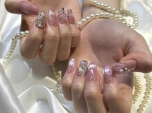 ピンクジュエリー(Pink Jewelry.)の雰囲気（持ち込み画像も大歓迎!#ピンクネイル#推しネイル も大人気☆）
