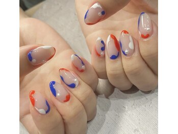 ネイルアンドアイラッシュスタジオ シュシュ(chouchou)/大人のみゃくみゃく かっこいい