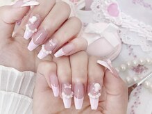 メイプルジェム(Maplegem)/ふりふりフレンチネイル