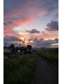 クマの冬眠 南川添店&nbsp;綺麗な空を撮るのが好きです！