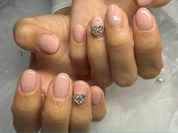 メルシーネイル(merci nail)/ワンカラー パーツ乗せ