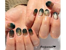 フロージュ ネイル(florjyu nail)/マグネットグラデーションnail