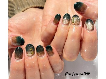 マグネットグラデーションnail