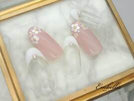 (1178)キュート系花柄フレンチ