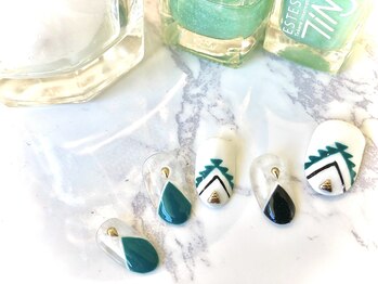 ネイルサロン プラティーン 国立(PLATINE)/エスニック風ネイル