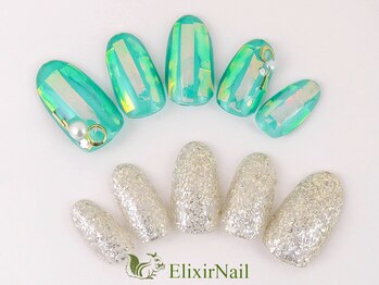 エリクサーネイル 神田(Elixir Nail)/シンプル &nbsp;/クーポン使用