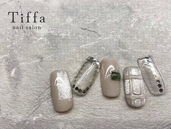 ティファネイル 名古屋(Tiffa nail)の写真/ファッションになじむデザインをご提案!パラジェル取扱店◎ハイセンスなニュアンスアートが得意◎