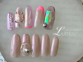 ニュアンス/ピンクネイル